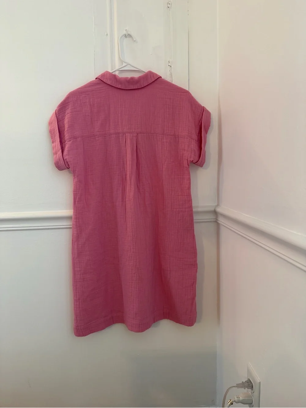 J. Crew Women’s Pink Polo Dress with Pockets